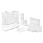 Canastilla en tela de pique lisa - Imagen 4