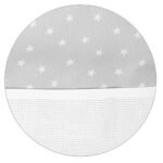 Conjunto canastilla estrellas gris - Imagen 6