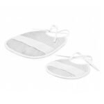 Conjunto canastilla rayas gris - Imagen 2