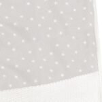 Conjunto pañalera y bolsa pañales estrellas grises - Imagen 2